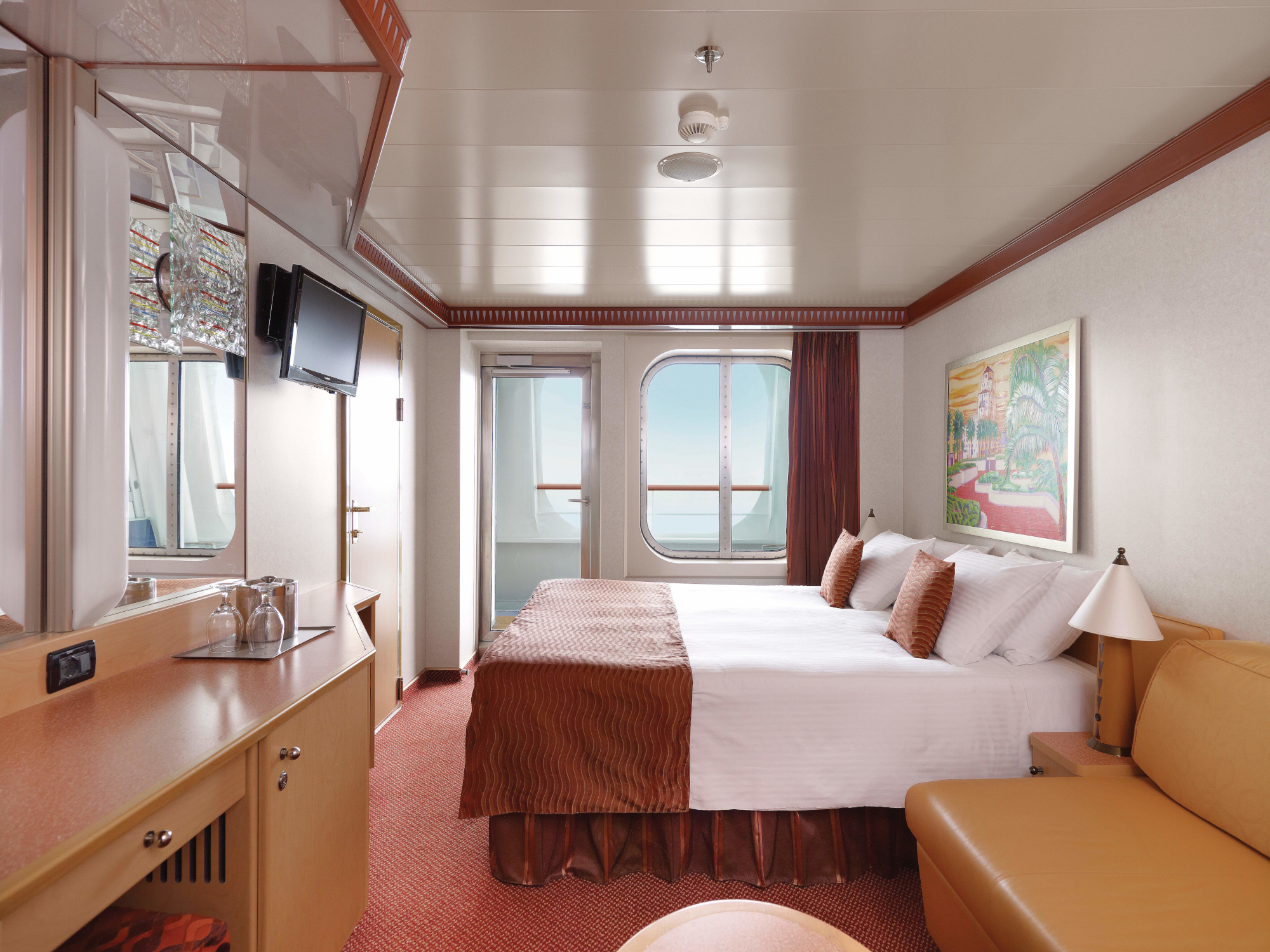 MyCruise Carnival Magic Kahytter Balkon 7C1